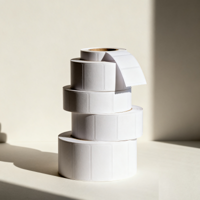 SOMY2-5/16" X 4" - 300 Labels/Roll,Thermal  Label Paper Rolls, Shipping Labels, (30256)